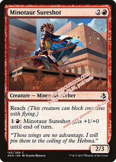 4 x FANATIC OF MOGIS NM mtg Theros Red Minotaur Shaman Unc