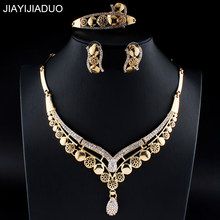 Laanc Mode du Nigeria de mariage Cristal Collier africain Ensemble de bijoux de mari/ée Accessoires pour femme bijouterie