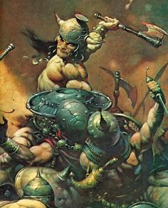 1980 Full Color Plate /"Carson Of Venus/" by Frank Frazetta Fantastic GGA