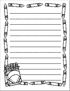 free writing paper