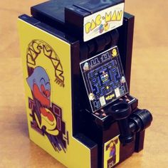New Pieces Miniature Toy Lego Custom Pac Man Arcade Machine For Boys Girls