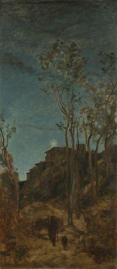 Rebecca at the Well Jean-Baptiste Camille Corot Fine Art Print//Poster