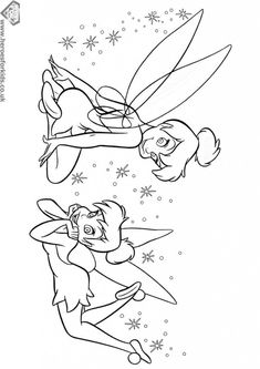Free Printable Tinkerbell Coloring Pages For Kids