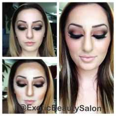 53 best highlight and contour before and after images on pinterest