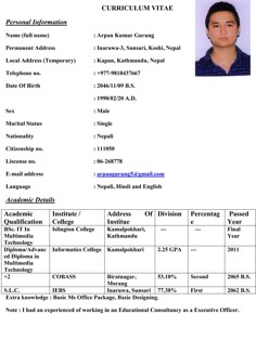 image result for simple biodata format for job fresher cv format for doctors pdf