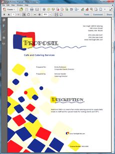 46 best sample service sales proposals images on pinterest