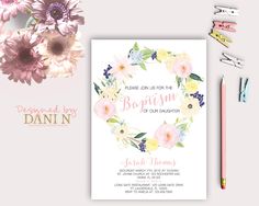 catholic baptism invites