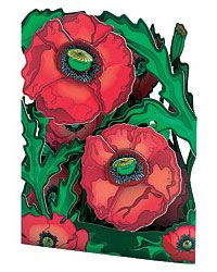 Pirouette Cards 3D Pop Up Card by Santoro Graphics /"Aquarium/"