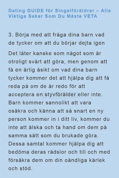singelföräldrar dejting sjuntorp dejting