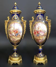 Decorative Urns With Lids Fair A Pair Of Large Sèvresstyle Porcelain Gilt Bronzemounted Design Ideas Decorative Urns With Lids Best A Pair Of Large Sèvresstyle Porcelain Gilt Bronzemounted Design Ideas