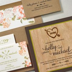43 best rustic chic wedding invitations decor images on pinterest