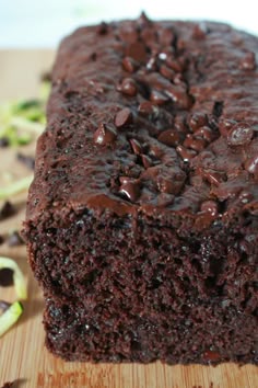A simple 4 ingredient recipe for Double Chocolate Zucchini Loaf is not only delicious but is also a fabulous way to use zucchini fromt he garden.