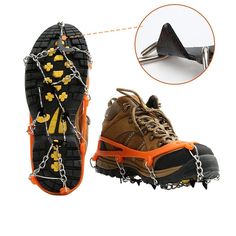 AA Deluxe Snow And Ice Grip Cleats Size 5-8 Medium Grip Gripper Over Shoe//Boot