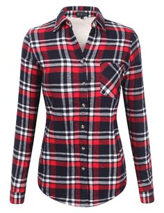 Ladies Code Womens Short Sleeve Plaid Or Vertical Stripe Button Down Tunic Shirt Dress LCTS031