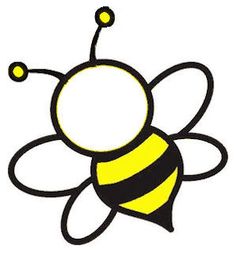 free bee templates basic bee put students pics in the middle template bee