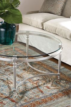 coffee tables beautiful made in italy round coffee table with polished nickel finish and glass top - Pottery Barn Glass Coffee Tables coffee tables beautiful made in italy round coffee table with polished nickel finish and glass top - Pottery Barn Glass Coffee Tables