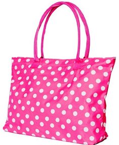 118 Best Polka Dots Handbags Images On Pinterest In 2018 Pink Polka Dot Tote Purse Extra Large Beach Bag Party