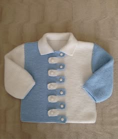 Baby Jumpers, Baby Clothes, Baby Coat, Bebe, Baby Sweaters, Baby Patterns, Baby Boy Knitting