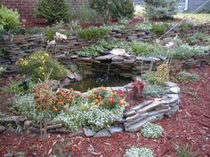 8 Best Front Yard Pond Ideas Images On Pinterest Backyard Th Front Pond Is Your Welcome In The Yard We Terraced And Used