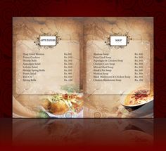 9 best food menu card images restaurant menu card restaurants menu card designs for restaurants