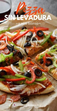 masa de pizza casera con harina leudante fácil y rápida