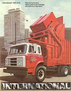 51 Best Trash Trucks Images On Pinterest Garbage Truck Mack 1977 International Cof5370 Refuse Truck Brochure Wf3538 Ycrqds Semi Trucks Pick Up