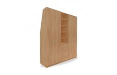 Schrank für Dachschräge rechts Modell Minna (180 x 200 x 60 cm ... Schrank für Dachschräge rechts Modell Minna (180 x 200 x 60 cm ...