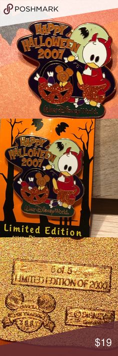 DISNEY SPACE MOUNTAIN 30TH ANNIVERSARY LIMITED EDITION OF 1000 /'77 /'07 CHARACTER