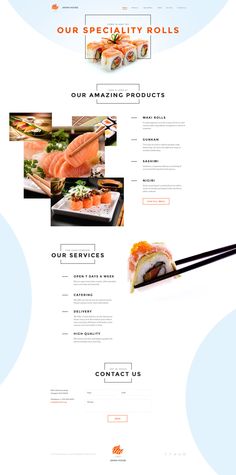 sushi menu design a4 size and flyer layout template japanese food