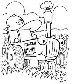 top 25 free printable tractor coloring pages online pinterest