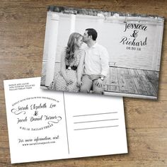 photo postcard save the date free printable freebies free