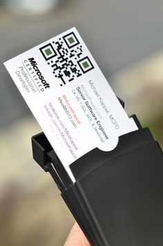 qrcode business card