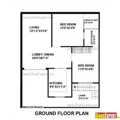 House Plan for 27 Feet by 50 Feet plot (Plot Size 150 Square Yards ... House Plan for 27 Feet by 50 Feet plot (Plot Size 150 Square Yards ...
