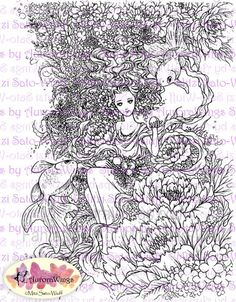 My Coloring Book Features 19 Line Drawings In The Theme Of Flowers