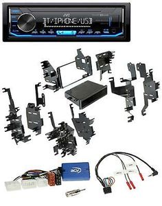 Blaupunkt MP3 USB 2DIN Bluetooth AUX Autoradio für Ford Fiesta Focus 2004-2008 s