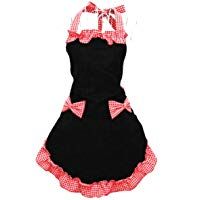 Double Layer Womens Pinafore with Pockets Great Gift For Wife Wife and Daughters FirstKitchen Cooking Kitchen Aprons 100/% Cotton Baking Apron
