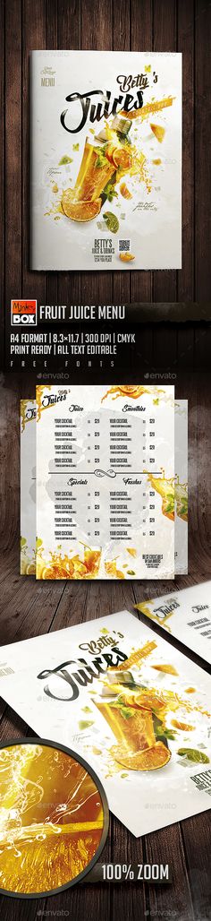 46 Best Poster Images Business Cards Visual Ideny Branding Design Fruit Juice Menu Food Menus Print Templates Template Flyer