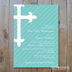 37 best confirmation invitations images baptism invitations first