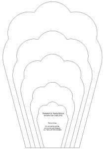 paper flower template printable