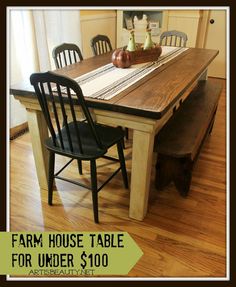 how to make your own farmhouse table! | farmhouse table base and how to make your own farmhouse table! | farmhouse table base and