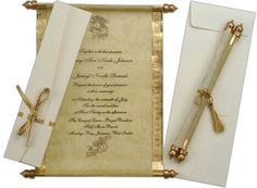 scroll designs for invitations