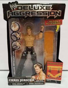 WWE VINYL AGGRESSION EDGE SERIES 4 JAKKS NIB VHTF