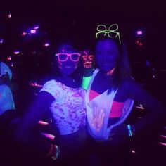 attend a glow party
