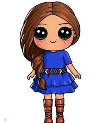 Cartoon Drawing Tips Cute Kawaii Drawings Kawaii Girl Drawings