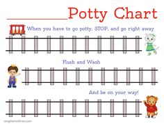 potty chart printable