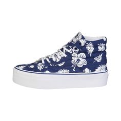 vans alte azzurre