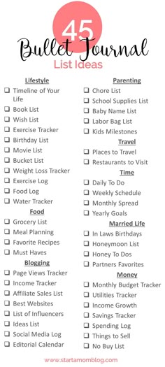 39 best bullet journal