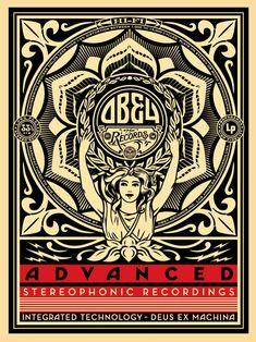 Shepard Fairey Obey Giant Eye Never Trust Your Own Eyes Print Poster 11x17