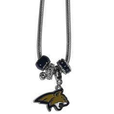 NCAA Siskiyou Sports Womens Washington Huskies Euro Bead Earrings and Necklace Set One Size Team Color