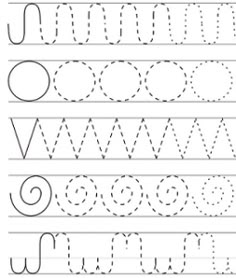 pre writing worksheets for kids head startpre k writing worksheets